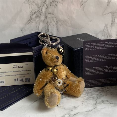 prada bear keychain